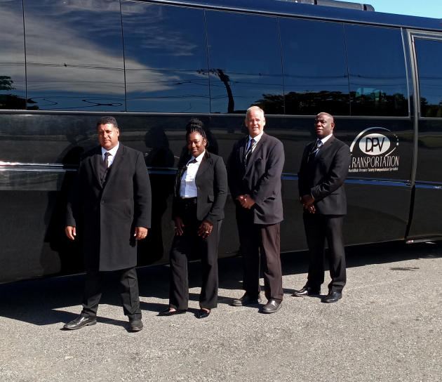 DPV Transportation's Chauffers and Shuttle Buses