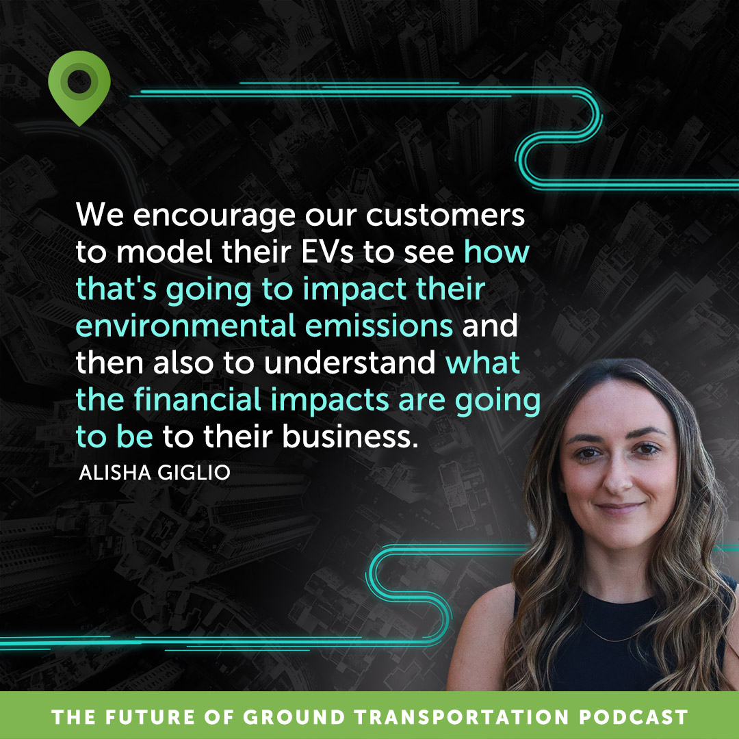 EP22: Expert Insights on Reducing Carbon Footprint in Ground Transportation with Alisha Giglio