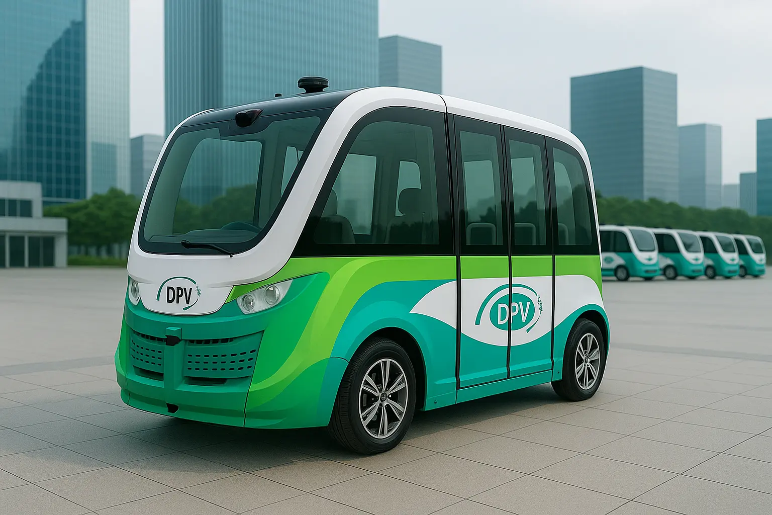 Autonomous Electric shuttle by DPV Transportation