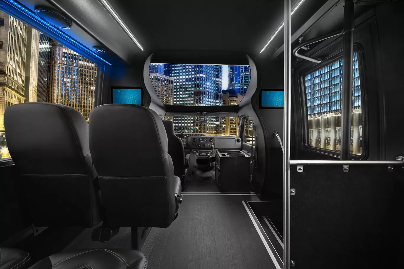 Your comfort. Your safety. 
Your Charter Bus.