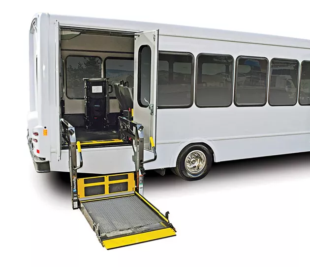 ADA compliant Shuttle Bus